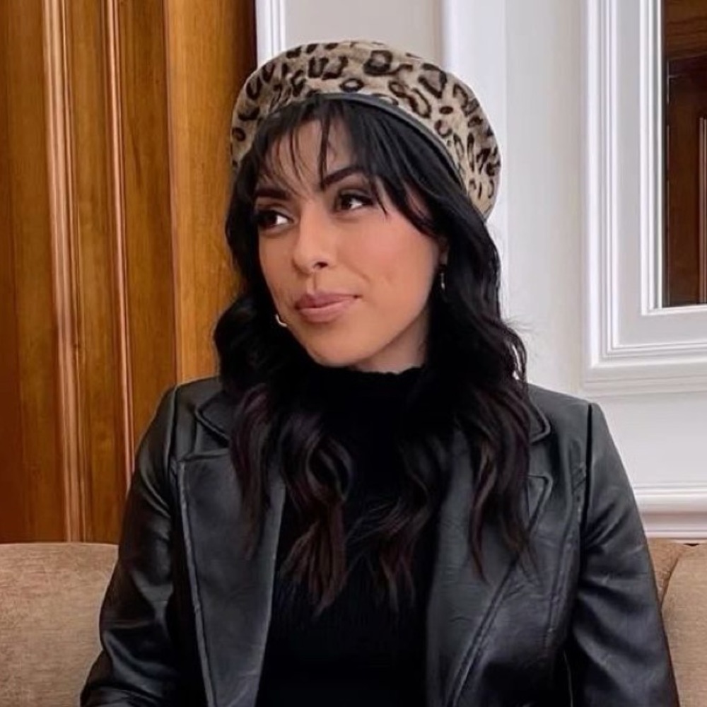 Leopard Beret - Picture 2 of 5
